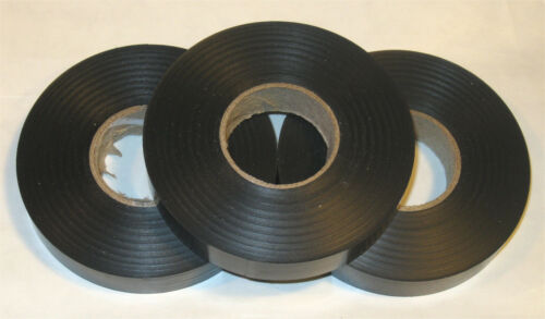 Military Grade Electrical Tape 7mil 3/4" 108FT/ROLL - BLACK (3M 1700 Cross) - E&E Trading