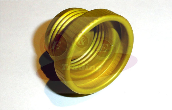 NAS842-10A Anodized Aluminum Caps Threaded Fittings - E&E Trading