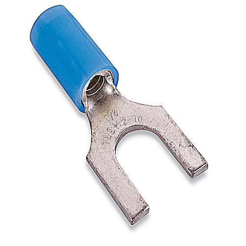 Thomas & Betts (ABB) RB1153 Insulated Nylon Fork Terminal (Pack of 100) - E&E Trading
