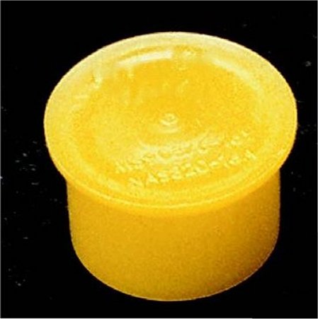 MS90376-*Y LDPE Yellow Caps Plugs