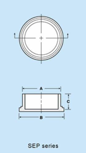 Caplugs SEP-28 Anti-Static Connector Cap Plug - E&E Trading