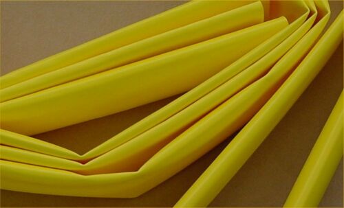 M23053/5-119-4, 1" Polyolefin 3:1 Yellow Heat Shrink Tubing - E&E Trading