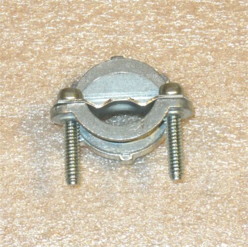 HUBBELL - RACO - 2863 - Oval Round Clamp Type Connector 3/4" Thread Size - Zinc - E&E Trading