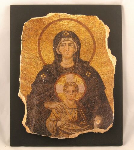 Icon Orthodox The Virgin & Child from Hagia Sophia- RARE Medium Replica #03-01 - E&E Trading