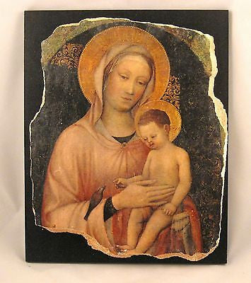 Icon The Madonna & Child- Jacopo Bellini - RARE Medium Replica #17-01 - E&E Trading