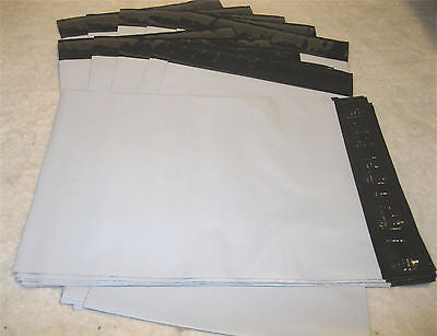 9x12 White Poly 2mil Plastic Self Seal Mailer Bag #3, Water Resistant - E&E Trading