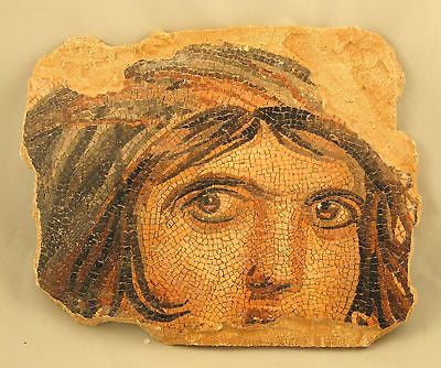 Icon Gypsy Girl (Gaea) in Zeugma Mosaics- RARE Medium Replica #06-02 - E&E Trading