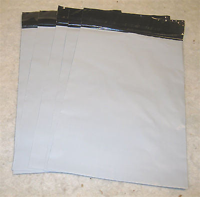 7.5x10.5 White Poly 2mil Plastic Self Seal Mailer Bag #2,Water Resistant - E&E Trading