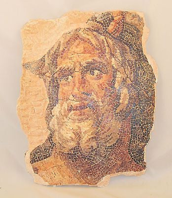 Icon Oceanus in Zeugma Mosaics- RARE Medium Replica #01-02 - E&E Trading