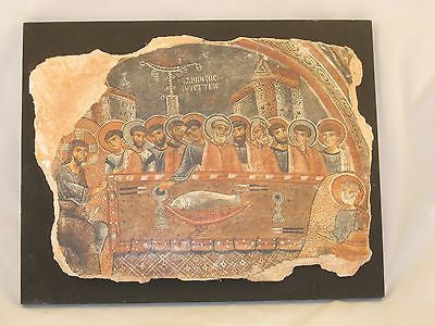 Icon Orthodox The Last Supper from Dark Church- RARE Medium Replica #08-01 - E&E Trading