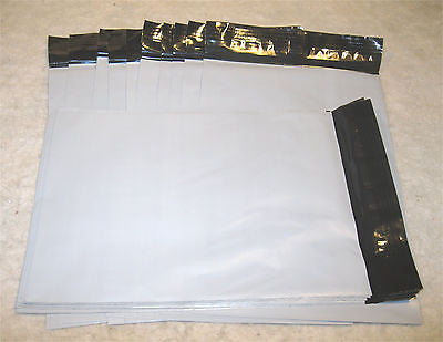 7.5x10.5 White Poly 2mil Plastic Self Seal Mailer Bag #2,Water Resistant - E&E Trading