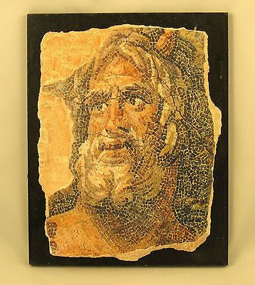 Icon Oceanus in Zeugma Mosaics- RARE Small Replica #01-11 - E&E Trading