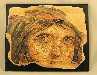 Icon Gypsy Girl (Gaea) in Zeugma Mosaics- RARE Medium Replica #06-01 - E&E Trading