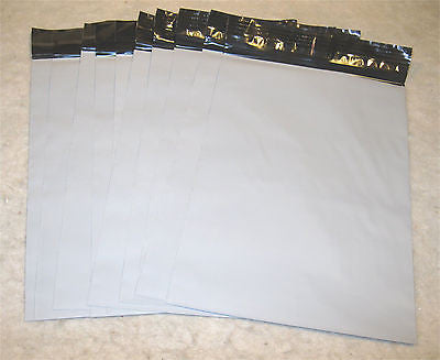7.5x10.5 White Poly 2mil Plastic Self Seal Mailer Bag #2,Water Resistant - E&E Trading