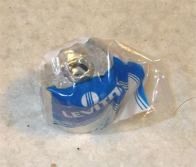 Leviton: 10045, Glazed Porcelain Lampholder, Back Wired with Cap - White - eandetrading.net