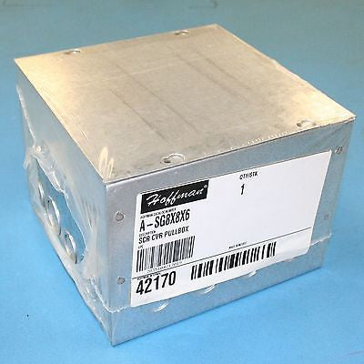 Hoffman: A-SG8X8X6 - Type 1 Screw-Cover Electrical Pull Box - E&E Trading