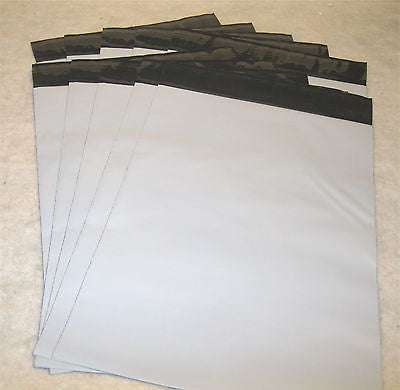 9x12 White Poly 2mil Plastic Self Seal Mailer Bag #3, Water Resistant - E&E Trading
