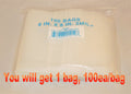 6"X8" 2 Mil Poly Clear Reclosable Ziploc Bags - E&E Trading