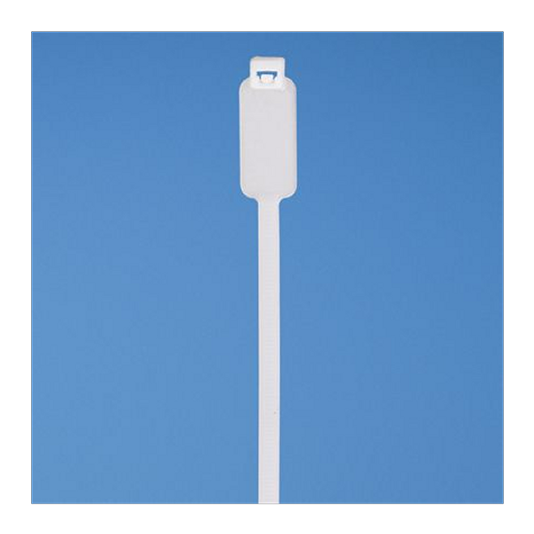 Panduit: PLM2M-C, PLM2M-M, White Cable Tie (100ea/bag) - eandetrading.net