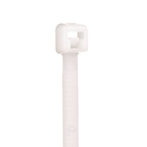 Panduit: PLT1M-C, PLT1M-M, White Cable Tie (100ea/bag) - eandetrading.net