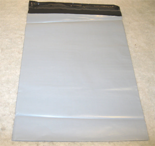 10x13 White Poly 2mil Plastic Self Seal Mailer Bag #4, Water Resistant - E&E Trading