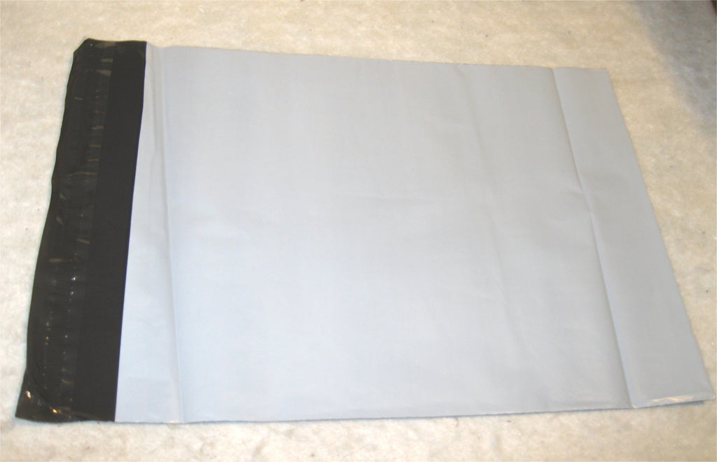 10x13 White Poly 2mil Plastic Self Seal Mailer Bag #4, Water Resistant - E&E Trading