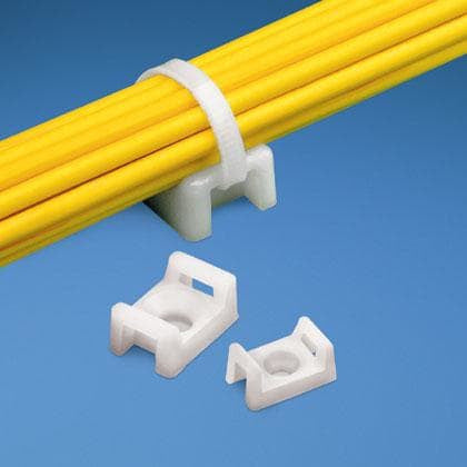 Panduit: TM3A-C, TM3A-M, White Cable Tie Mount (100ea/bag) - eandetrading.net