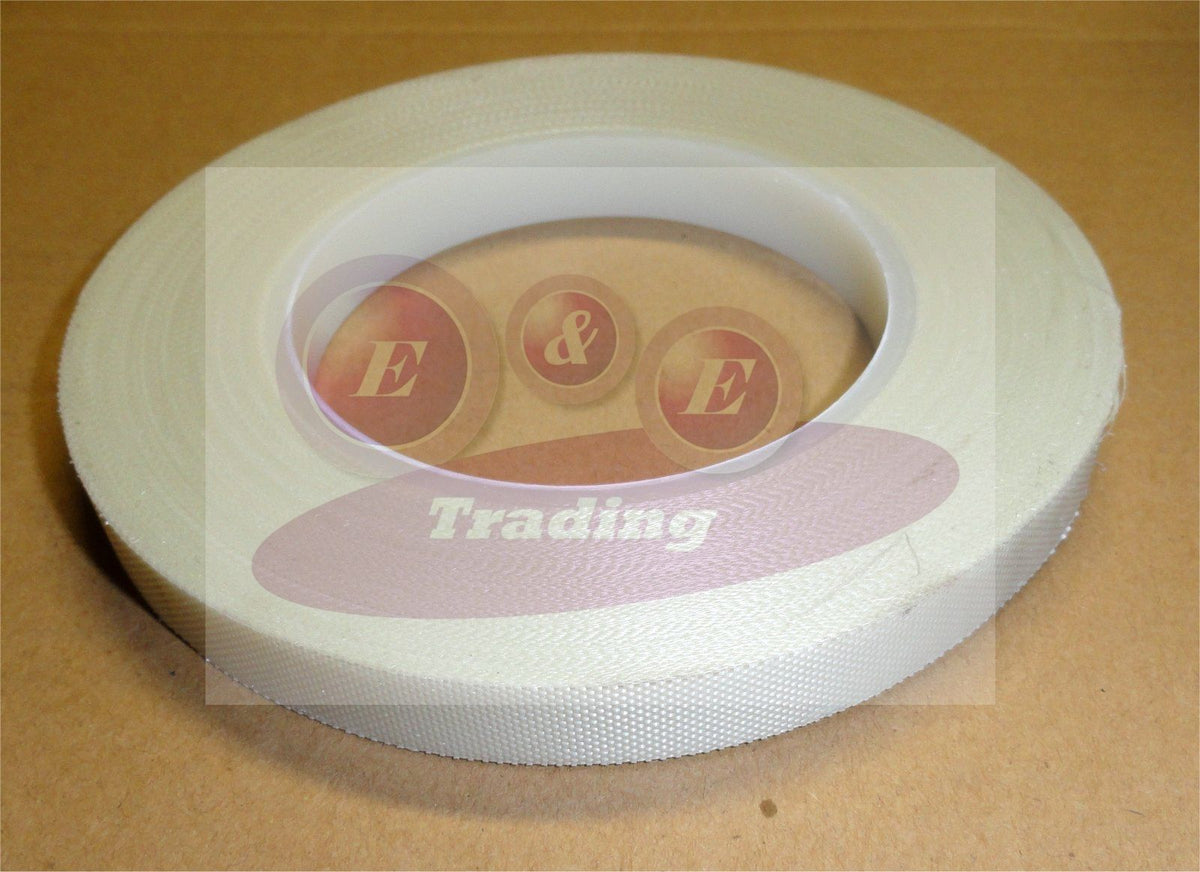 M19166, 0.010" 1/2"W, Glass cloth tape with adhesive - E&E Trading