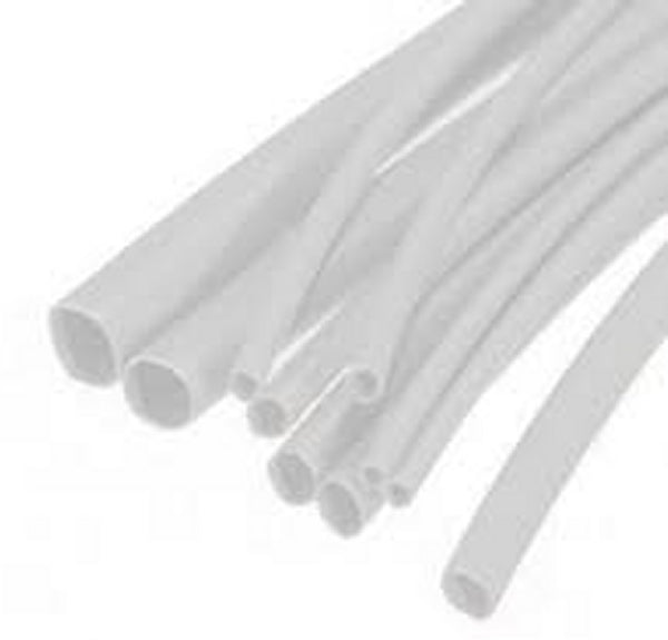 M23053/5-101-9,M23053/5-301-9,3/64" Polyolefin 2:1 White Heat Shrink Tubing - E&E Trading