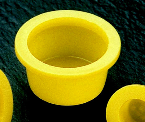 Caplugs WW-18 Tapered Yellow Caps & Plugs with Wide, Thick Flanges - E&E Trading