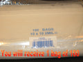 10"X10" 2 Mil Poly Clear Reclosable Ziploc Bags - E&E Trading