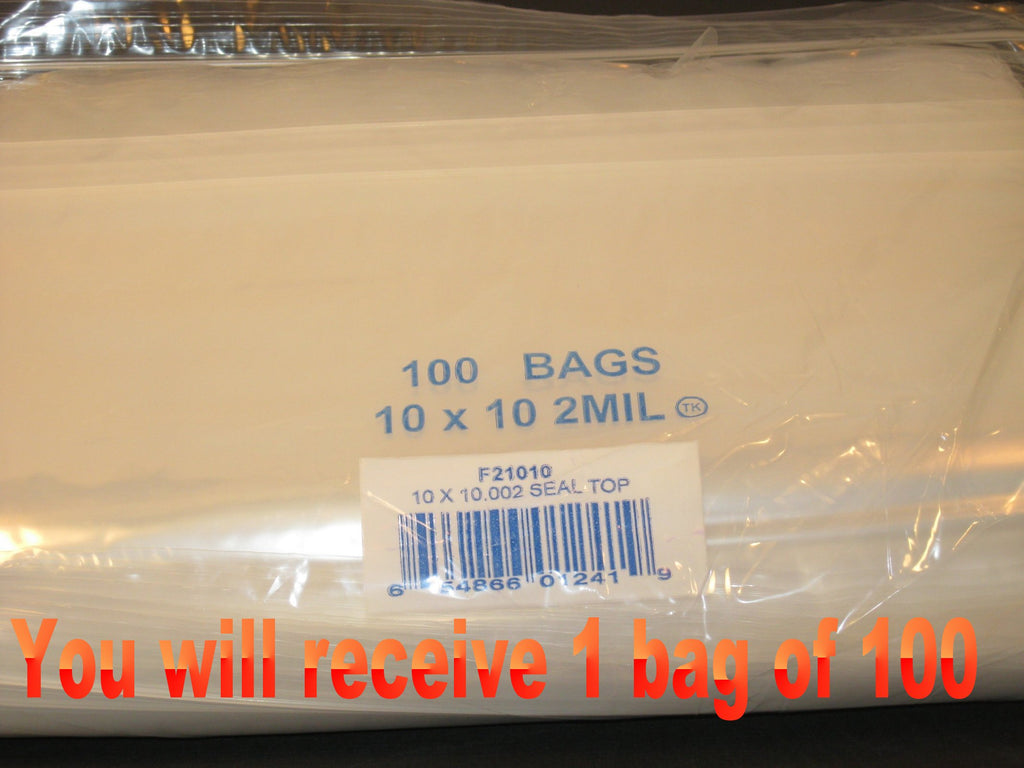 2"X3" 2 Mil Poly Clear Reclosable Ziploc Bags - E&E Trading