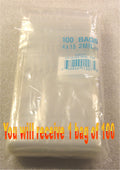4"X15" 2 Mil Poly Clear Reclosable Ziploc Bags - E&E Trading