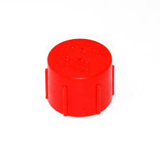 NAS832-6, M5501/11 Threaded Plastic Red Caps - E&E Trading