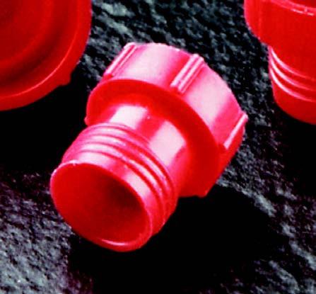 Caplugs PDE-12 Plastic Threaded Plugs for Flareless Tube and Nut Assemblies - E&E Trading