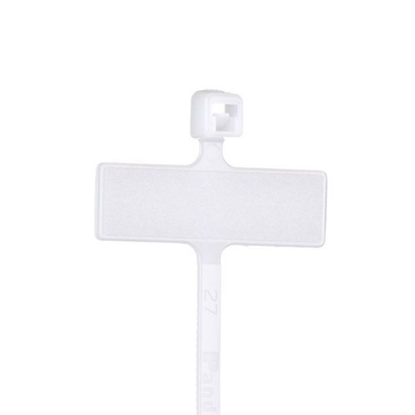MS3368-5-9E, White Cable Tie (100ea/bag) - E&E Trading